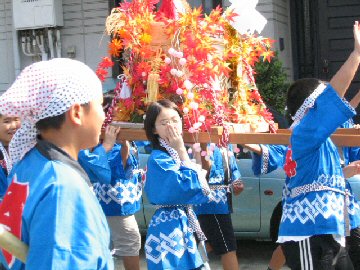 北野祭り　神輿
