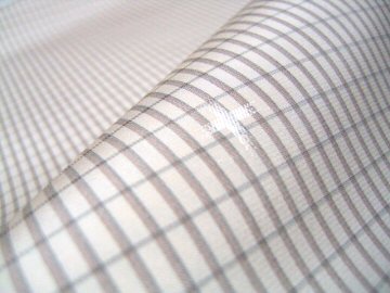 縞 格子　の着物　Ｎｏ．57601 高級西陣織　大人のカジュアル着物