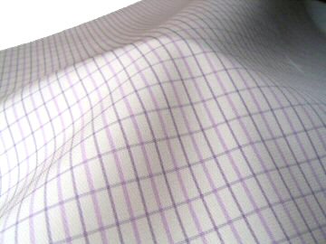 縞 格子　の着物　Ｎｏ．57602 高級西陣織　大人のカジュアル着物