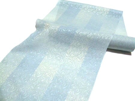紗　着物　紋紗　捩り織　市松絣　高級西陣織着尺　レースコートなどもＯ．Ｋ．　58502-1