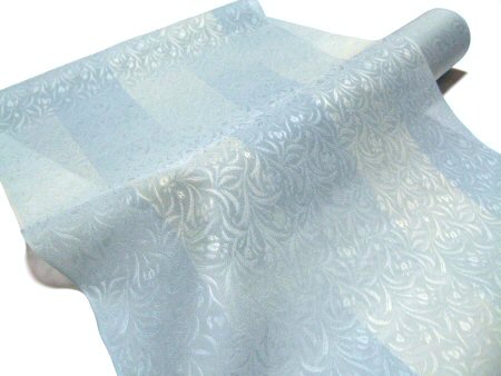 紗　着物　紋紗　捩り織　市松絣　高級西陣織着尺　レースコートなどもＯ．Ｋ．　58502-2