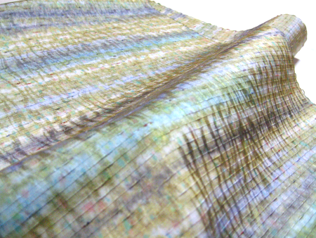 西陣織 紬 染め 袋帯 No.35067 画像3