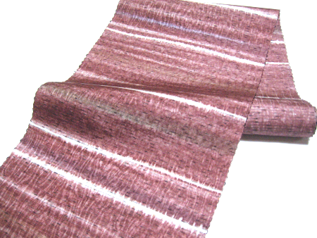 西陣織 紬 染め 袋帯 画像 Ｎｏ．35070